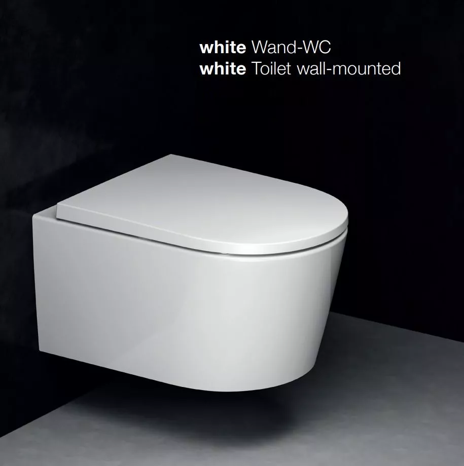 Vigour WC-Sitz white WHSIANAS abnehmbar mit Softlocse & Edelstahlscharniere