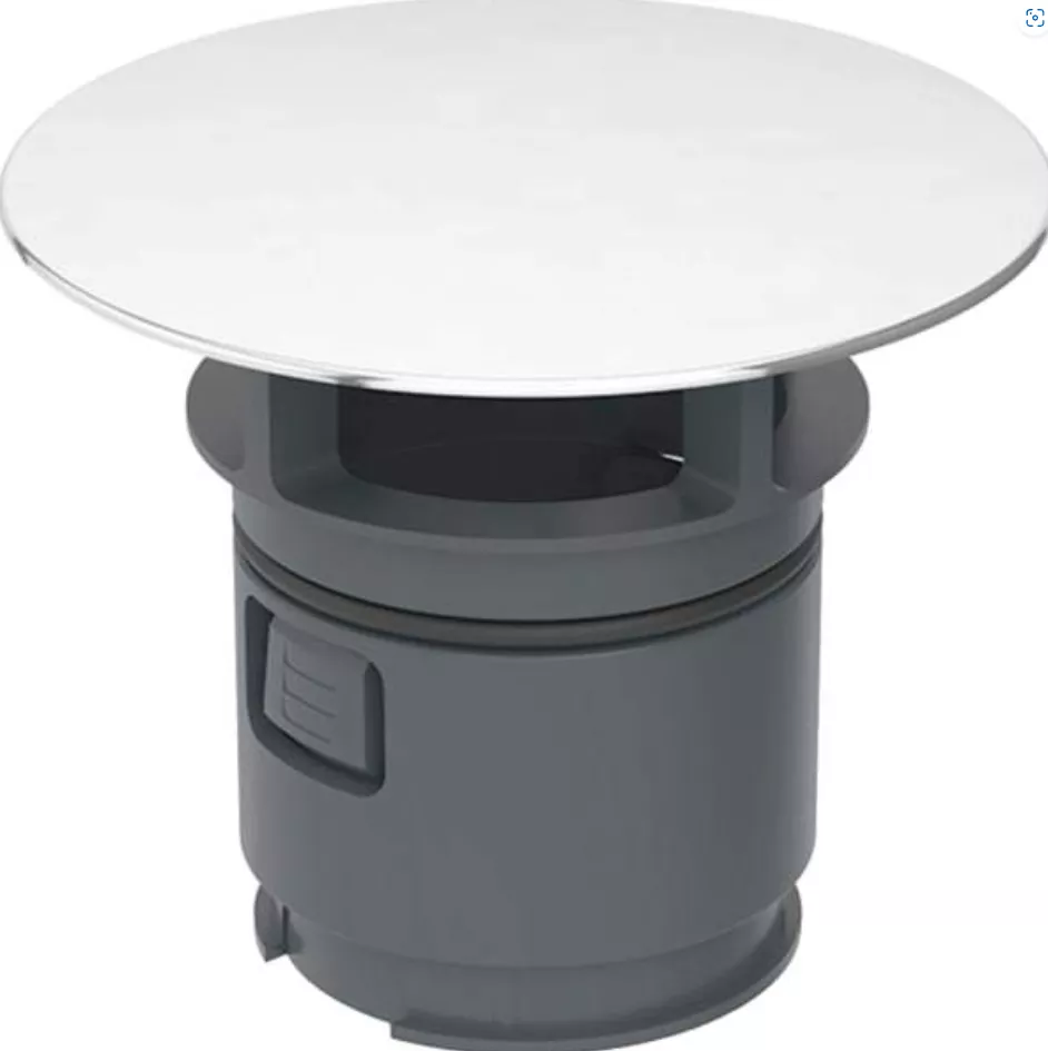 Geberit Ventilabdeckung Clou hochglanz-verchromt | CLOUN