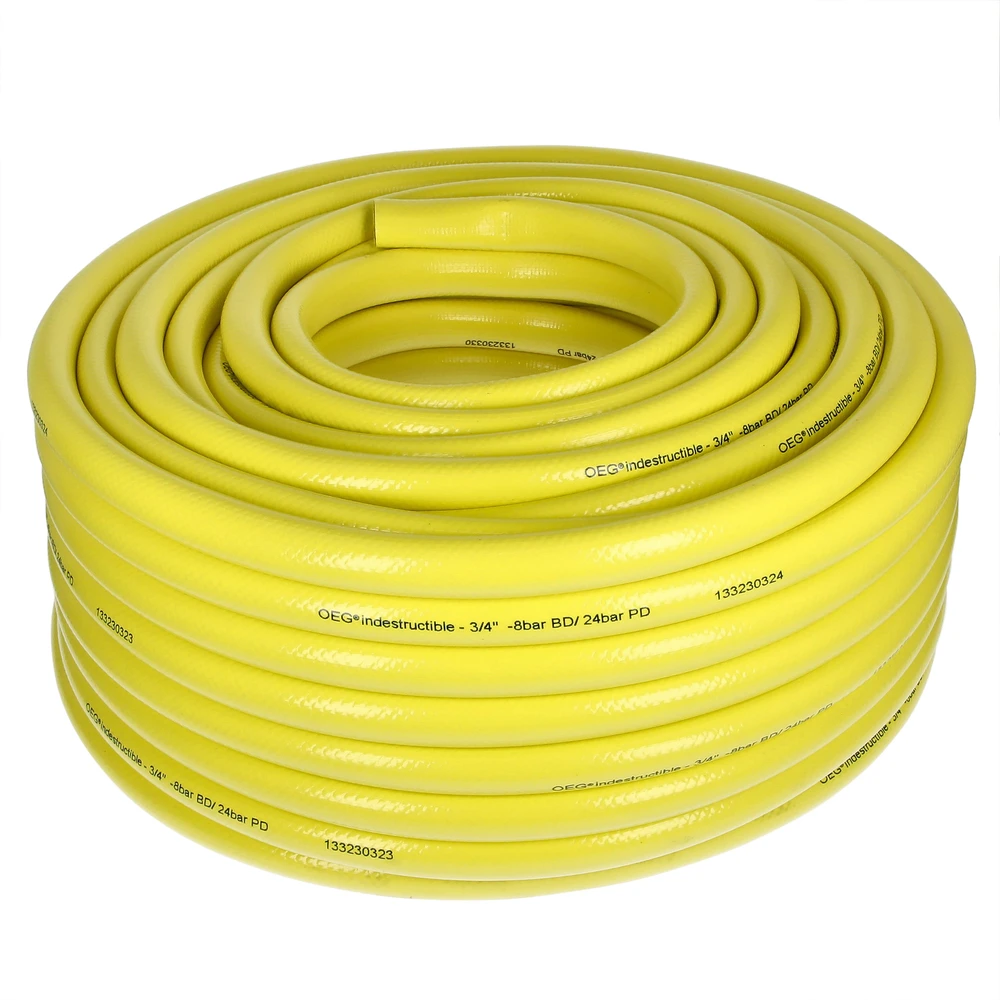 SilverTec Wasserschlauch robuste Qualität 3/4" x 50 m mehrlagig & verstärkt