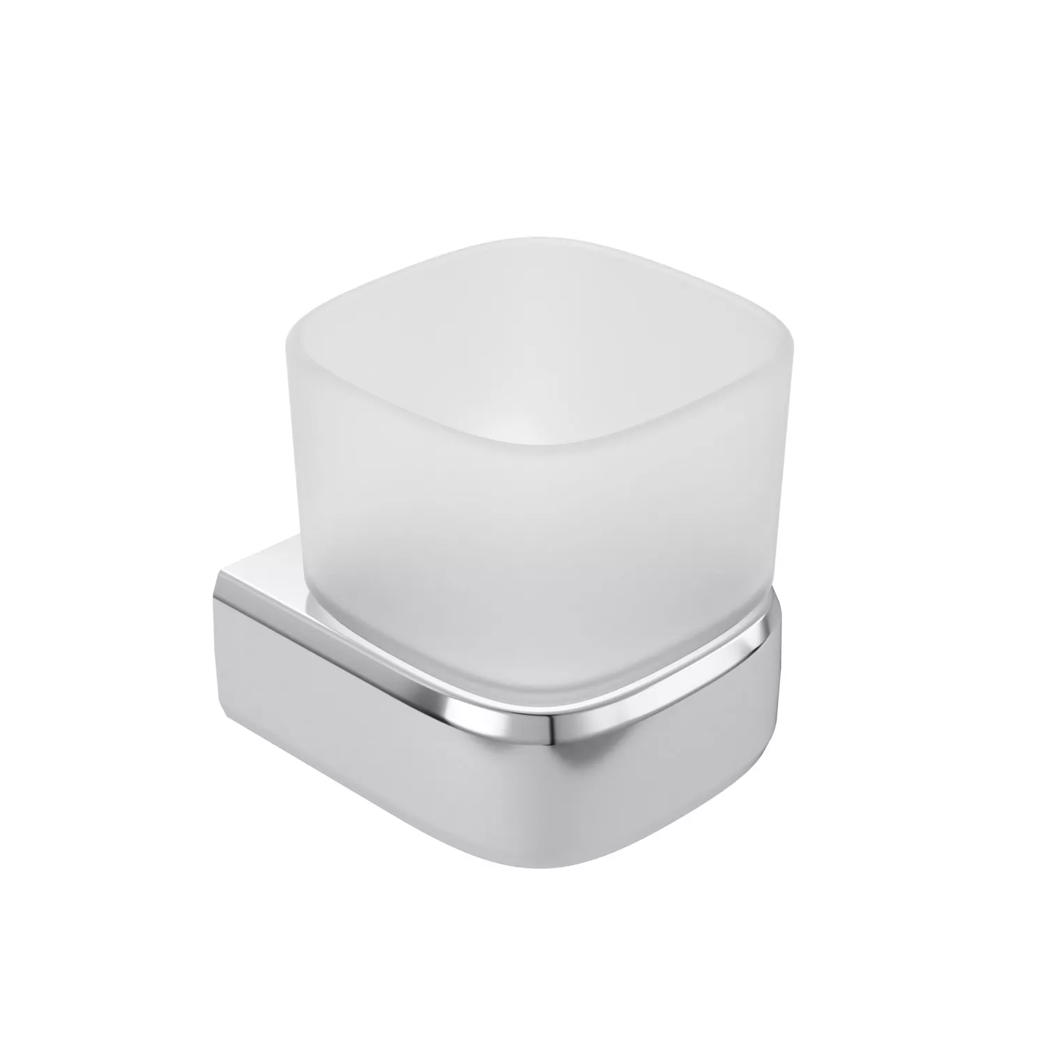 VIGOUR  Glashalter derby style mit Glas verchromt | DESGH