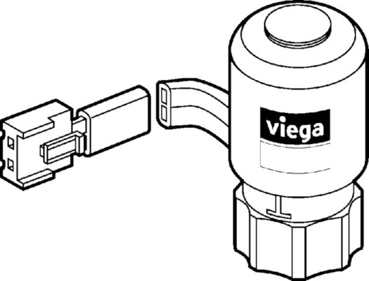 Viega Stellantrieb Fonterra Smart Control 1250.15 | 734466