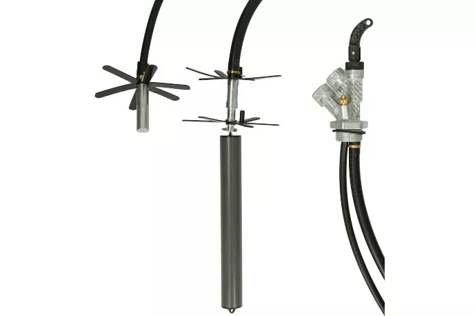 GOK Tankentnahmearmatur Typ VTK-3 mit Messleitung und RV, 2150 mm