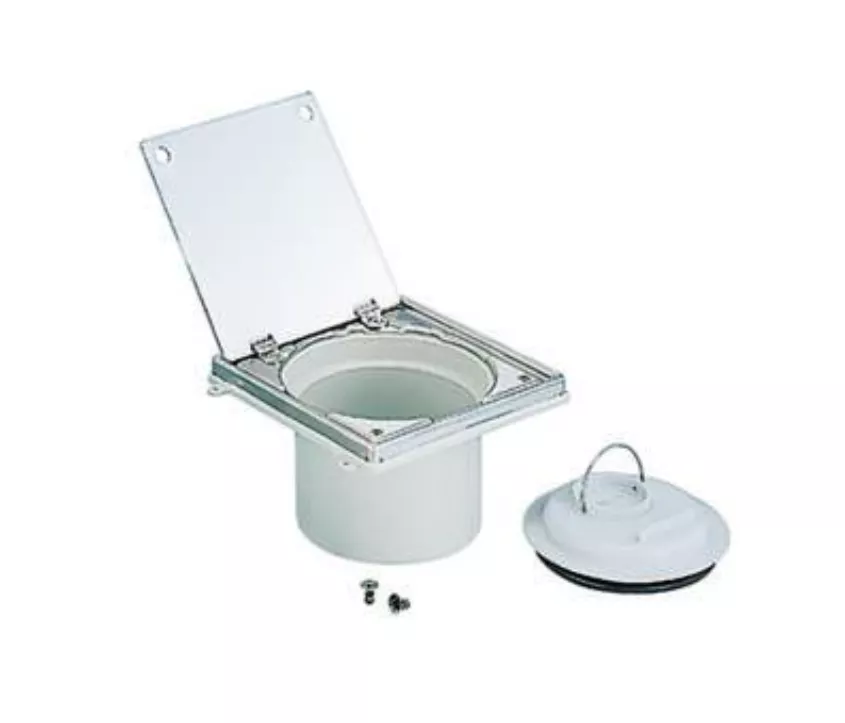 Dallmer Reinigungsverschluss DN 100 150x150 f.Anschluss an Kunststoff-Rohre | 510501