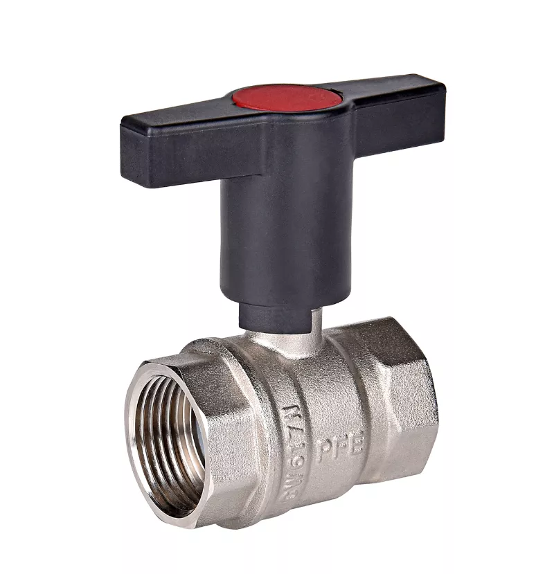 TRINNITY Kugelhahn 3/4" mit verlängertem T-Griff, Pressmessing | KHHM20IIVGN