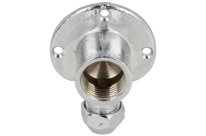 Wandscheibe verchromt 1/2" IG x 10 mm, verchromt