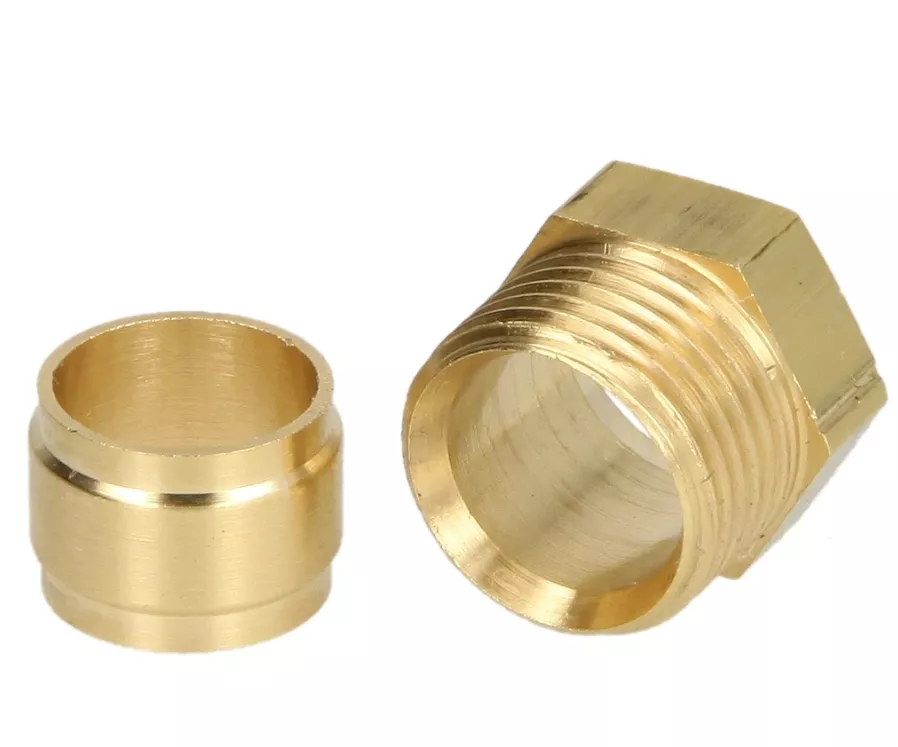 Anschlußsatz Heizölfilter, Oventrop, 3/8" x 12 mm 2-Stück