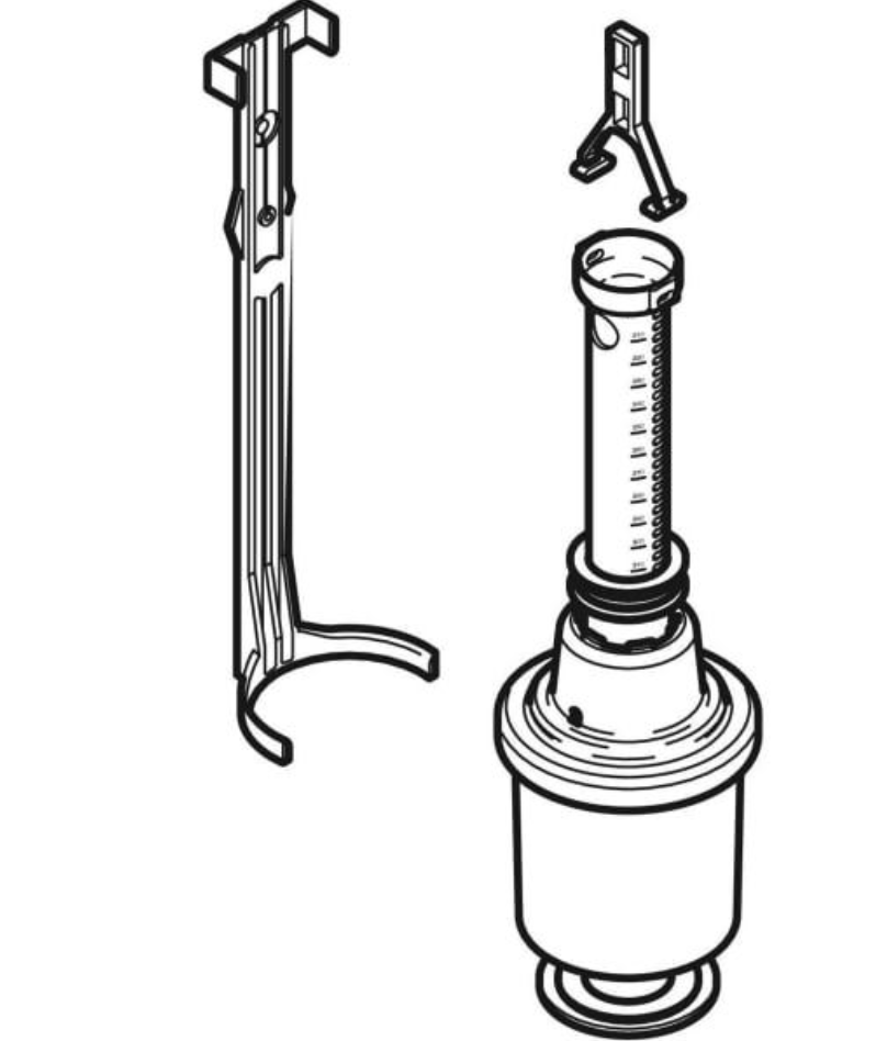 Geberit Universal-Heberglocke f. UP-Spülkasten bis Baujahr 1997 | 24011400