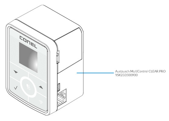 CONEL Nachrüst-Rückspülautomatik CLEAR PRO MultiControl für Filter CLEAR PRO