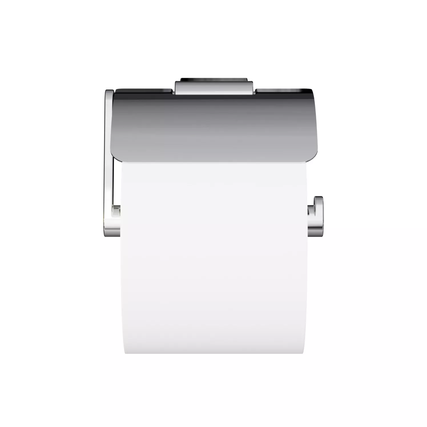 VIGOUR Papierhalter derby plus mit Deckel NEU verchromt | DEPPH