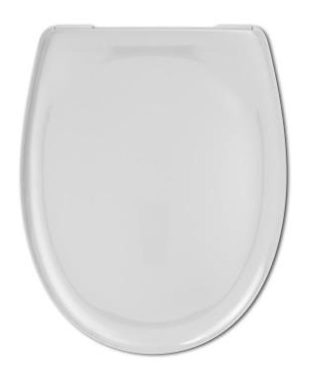 Vigour WC-Sitz Derby Lux Compact DLUXSICAS abnehmbar mit Absenkautomatik & Edelstahlscharnier