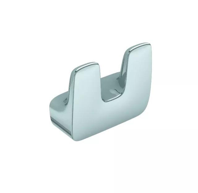 VIGOUR Handtuchhaken white 2-tlg.verchromt | WHITEHA2
