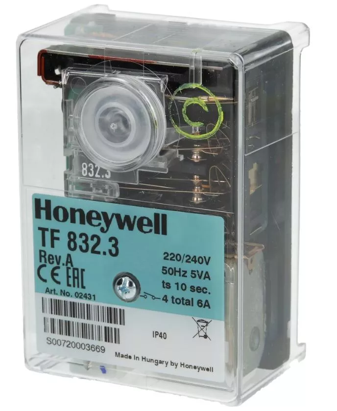 Honeywell Steuergerät Ölfeuerungsautomat TF 832.3 ersetzt TF 832.1, TF 832.2
