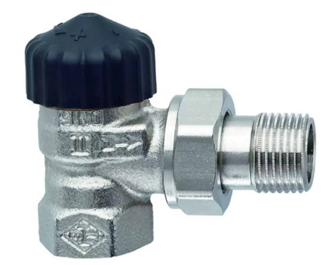 Heimeier ET15 Thermostat Ventilunterteil Standard/DN15(1/2") kvs=1,35 mcb/h | 2201-02.000