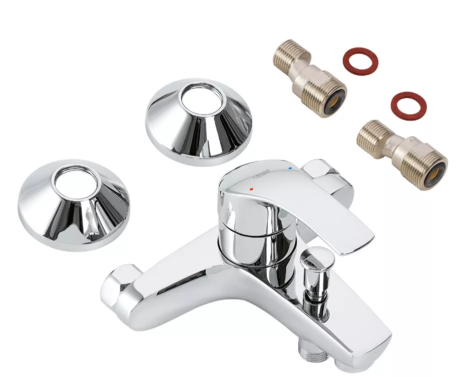 Grohe EH-Badebatterie Eurosmart Standard o.Garnitur verchromt | 33300002