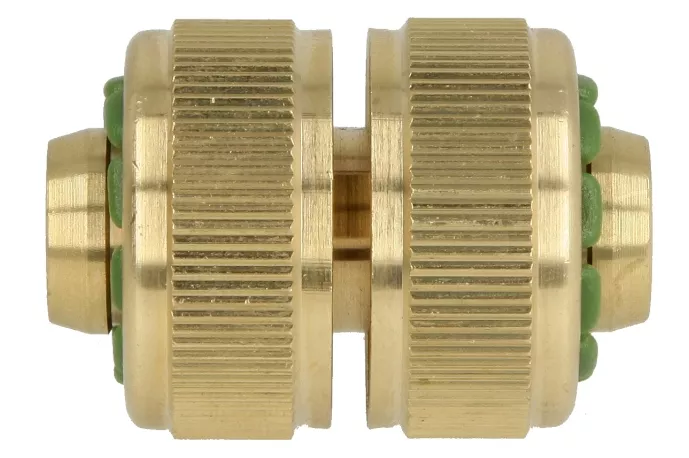 Schlauchverbinder 1/2" messing