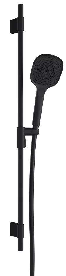 VIGOUR Brausegarnitur individ.3.2 m.Stange 95cm Schl.,HB 3-str. softedge schwarzm | V32BG953ESM