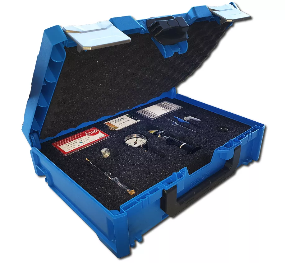 CONEL Solarcheck Prüfbox Servicekoffer f. thermische Solaranlagen | CTOOLSOLARPK