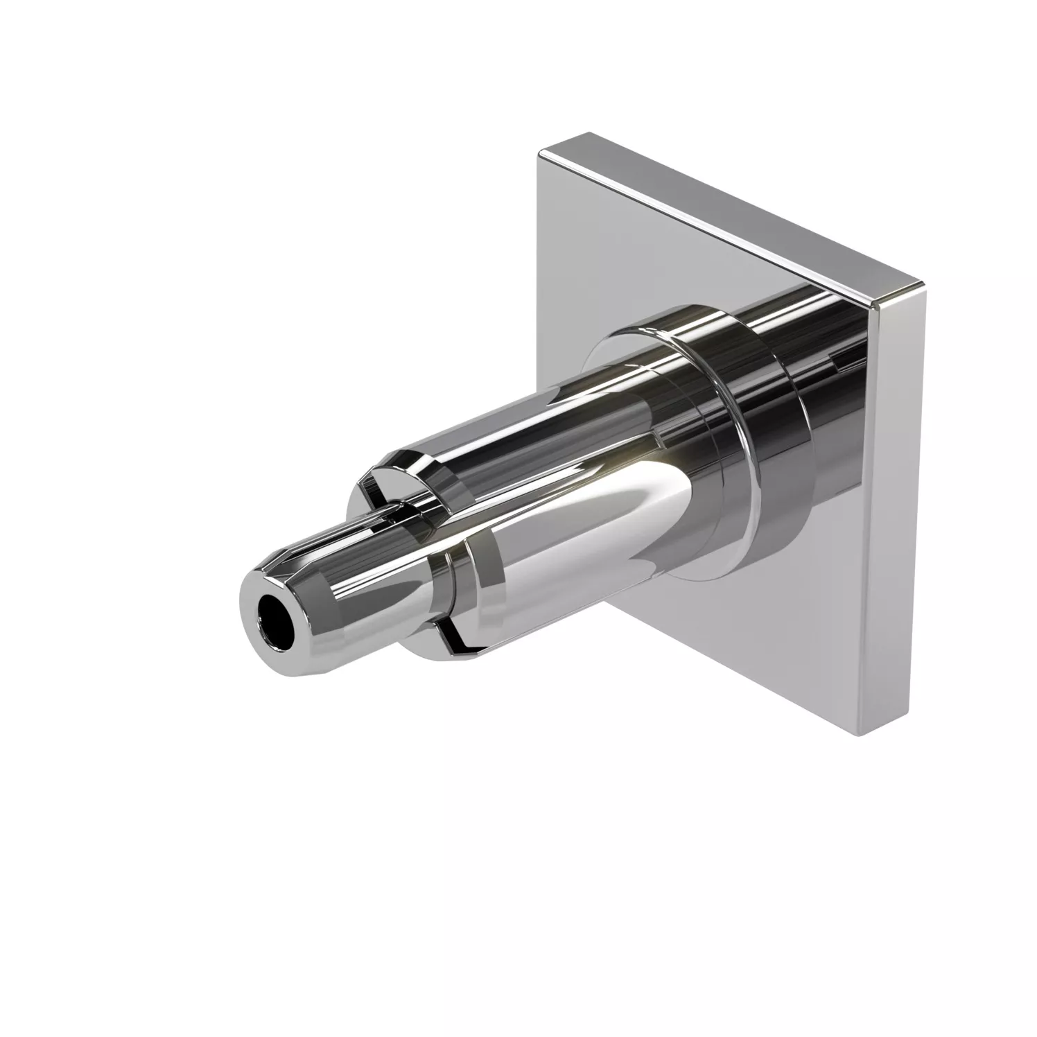 VIGOUR Befestigungsrosettenpaar derby V3 plus f.Vorhangstangen verchromt | DEPVSROS