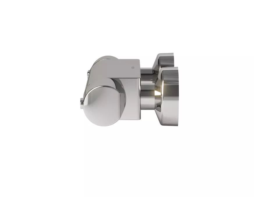 VIGOUR Aufputz-Brause-Thermostat derby Safe-Tec ohne Brausegarnitur verchromt | DETB