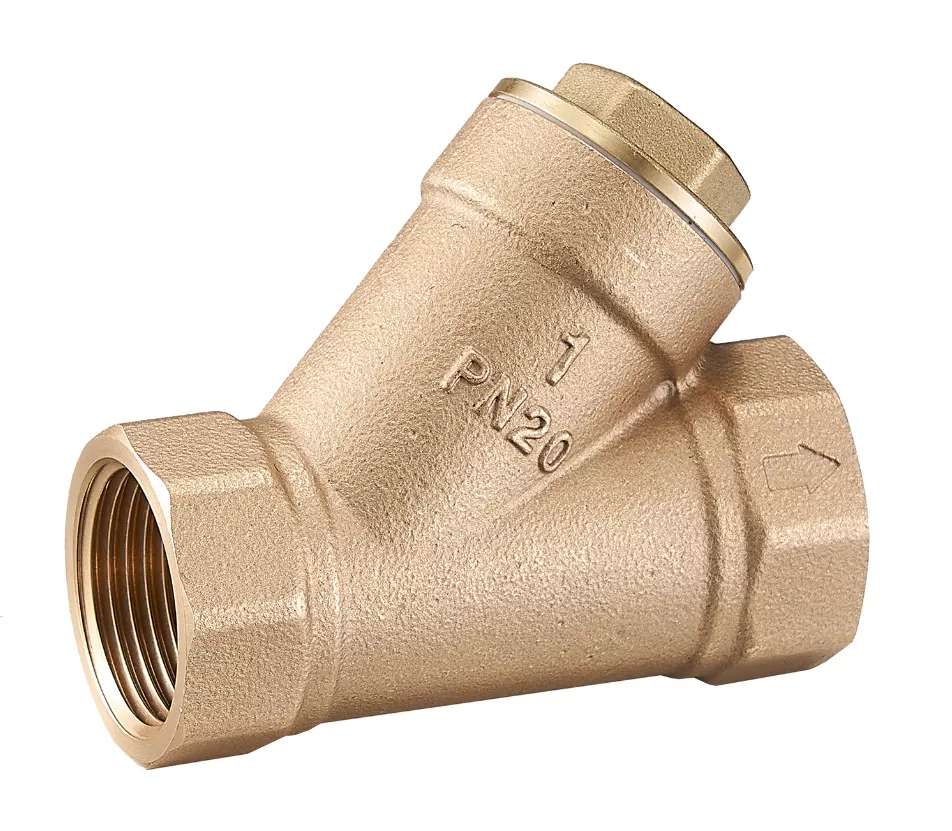 TRINNITY Schmutzfänger 1 1/2" Rotguss mit Niro-Sieb | SFR40