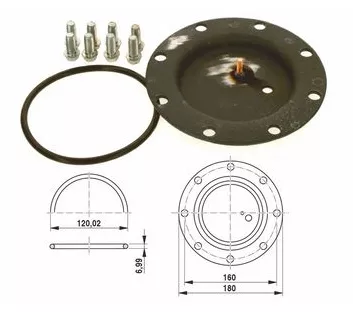 Buderus Handlochdeckel DN120 everp 07/2007 | 7747004730