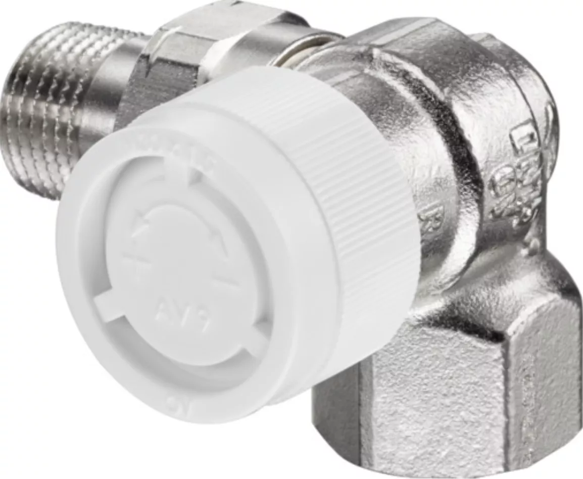 Oventrop Thermostatventil Baureihe AV-9 DN 15, 1/2" IG, PN 10, Winkeleck rechts | 1183473