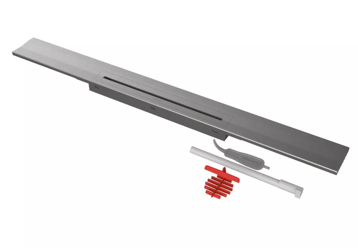 VIGOUR Individual 4.0 Designset gebürstet 80 cm Wandmontage | V4DSW80