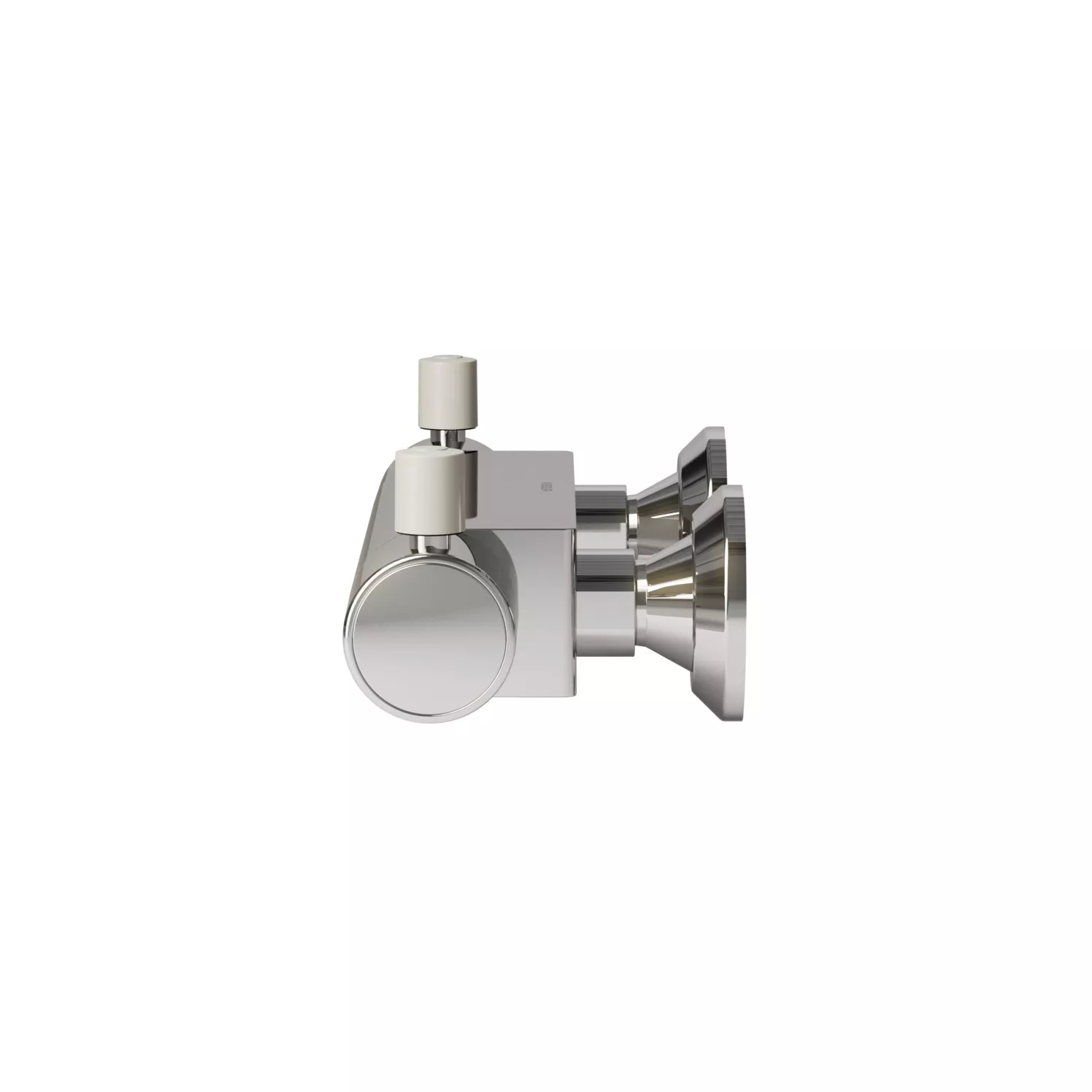 VIGOUR AP-Brause-Thermostat Derby Plus verchromt mit thermischer Desinfektion Safe-Tec für modernes Badezimmer