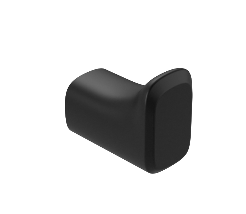 VIGOUR Handtuchhaken derby style 35 mm schwarz matt | DESHASM