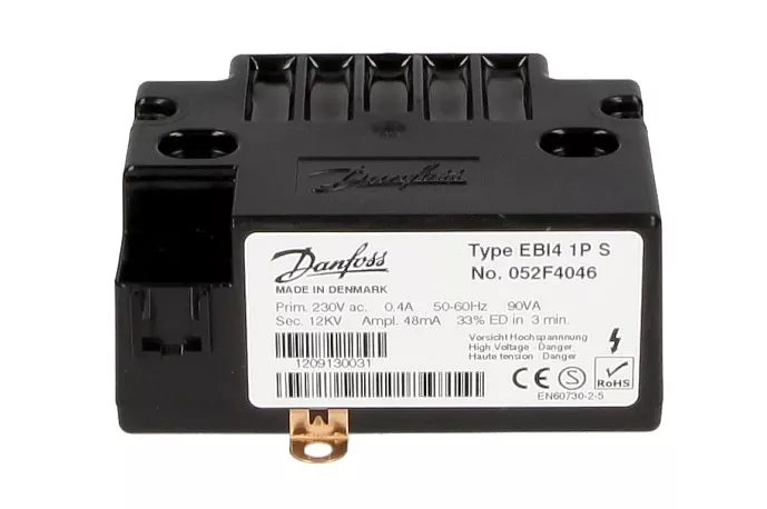 Danfoss Zündtrafo EBI4 1P S Zündeinheit 1-polig Zündtransformator | 052F4046