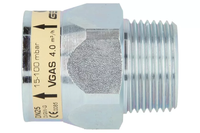 Gasströmungswächter GST25LR0031MF 4 m³/h 1" AG/IG DVGW zugelassen