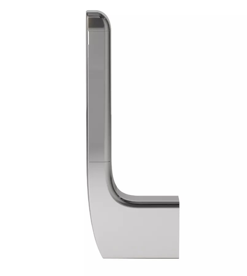 VIGOUR Reservepapierhalter white verchromt | WHITEPHR