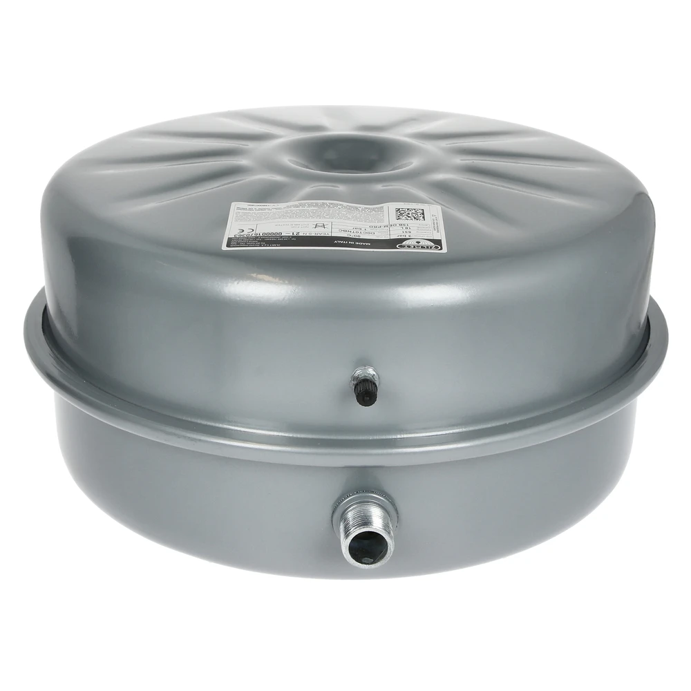 Zilmet Flachform-Druckausdehnungsgefäß P531  18 Liter für Heizung | 13B0001800