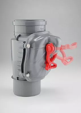 Airfit Rückstauklappe für senkrechte Montage DN110 | 58110RKS