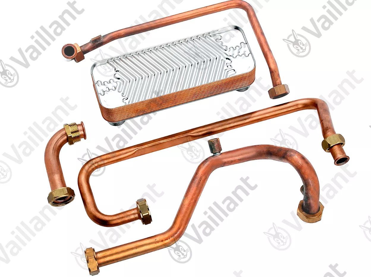 Vaillant U-Satz Waermetauscher incl. Anschlussrohre fuer VCW 180-282 | 065034