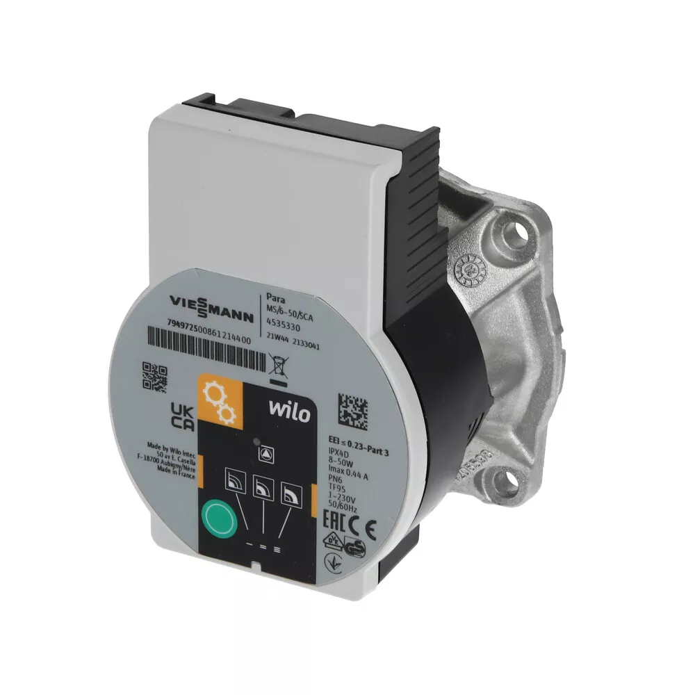 Viessmann Pumpenkopf für Laddomat 21 Divicon 6-3 RS 25/6-3 Nr. 7818046 / 7874716