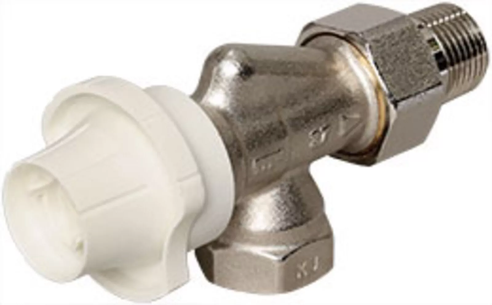 COSMO Ventilunterteil DN 15 Axial 1/2" stufenlos einstellbar M30x1.5 vernickelt | CTV1515A