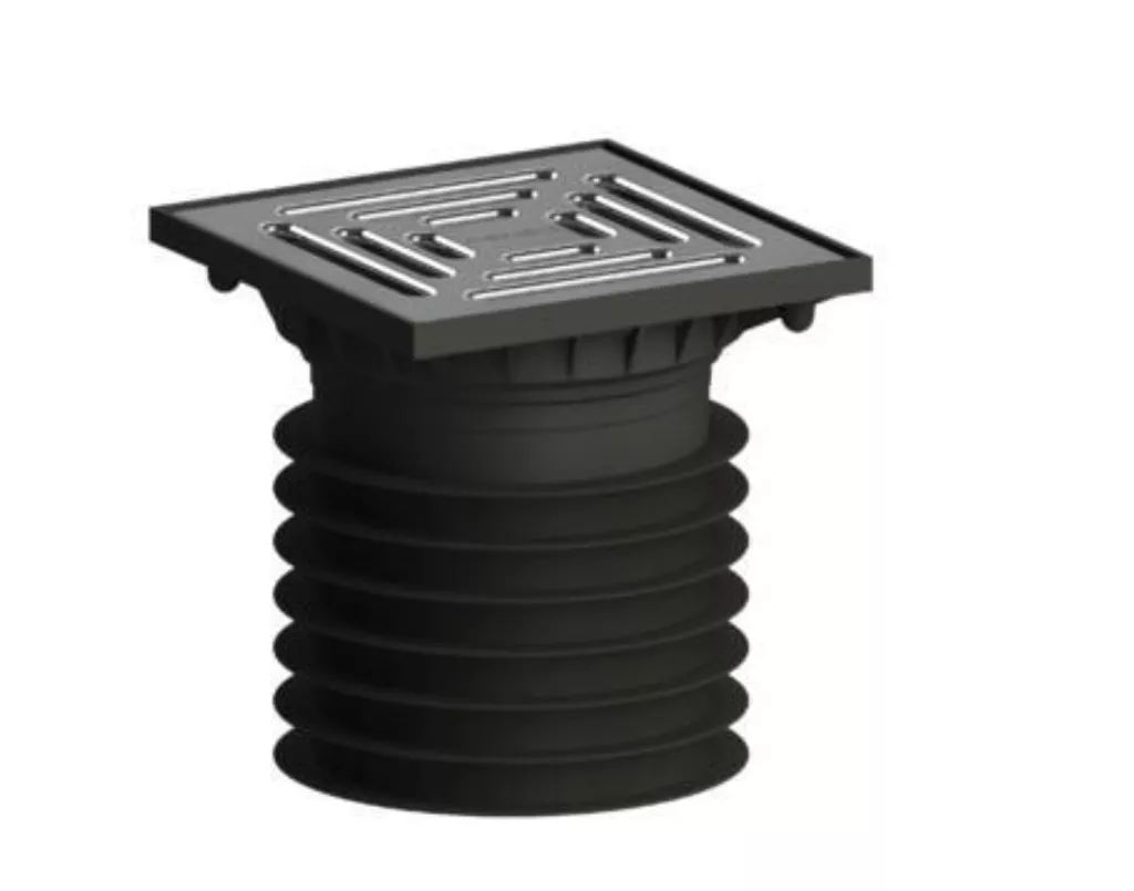 Dallmer Bodenablauf Pronto K DN 100 m. GV Rahmen KST 120x120mm, Rost ES Klasse K 3 | DALLPRONTOK100