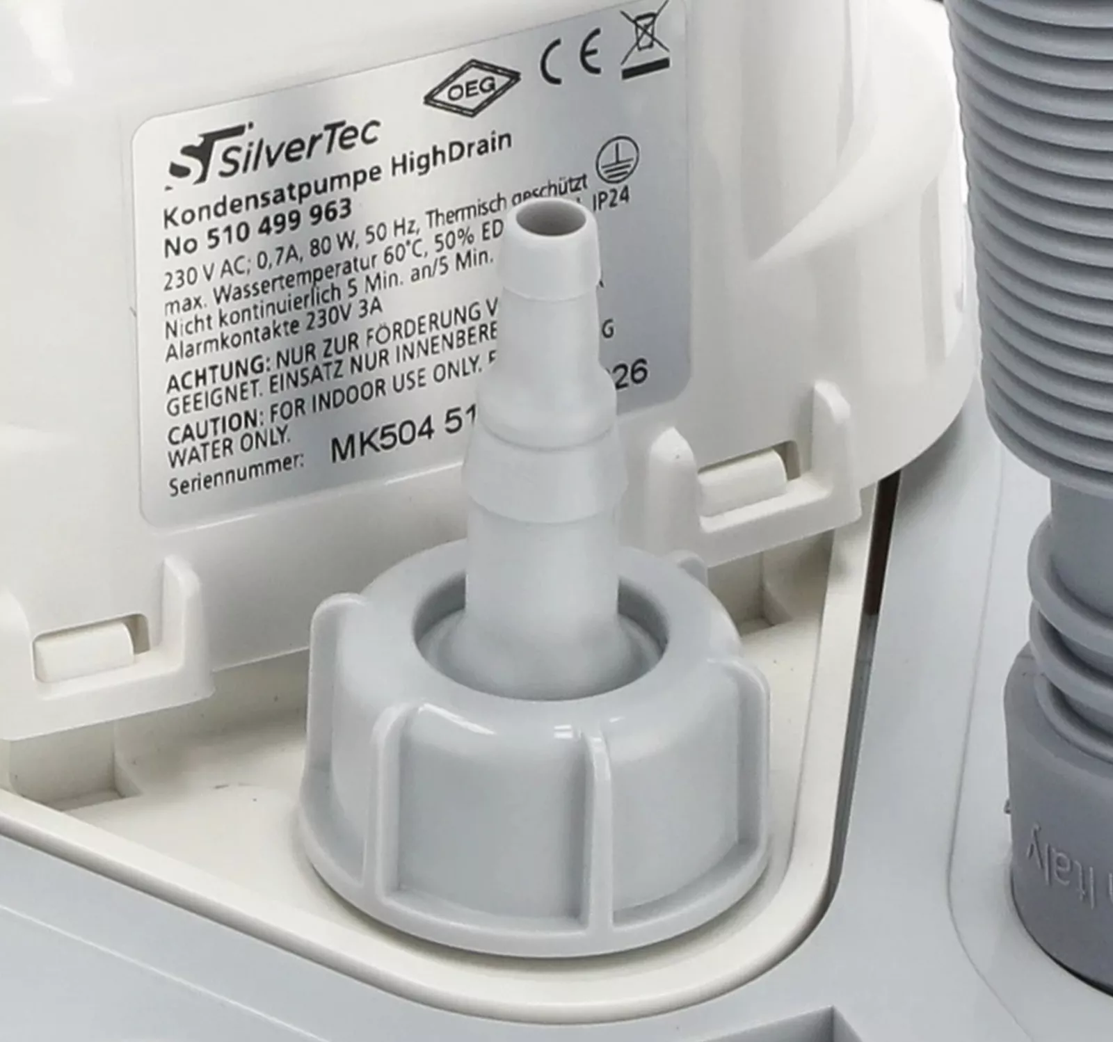 OEG SilverTec Kondensatpumpe HighDrain Kondensathebeanlage für Brennwertgeräte
