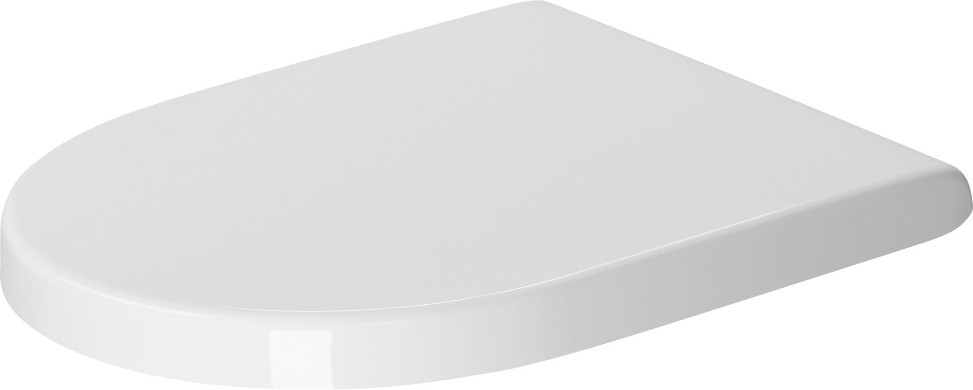 Duravit WC-Sitz Starck 3 abnehmb.m.Deckel weiss Scharniere Edelst.m.Absenkautom.| 0063890000