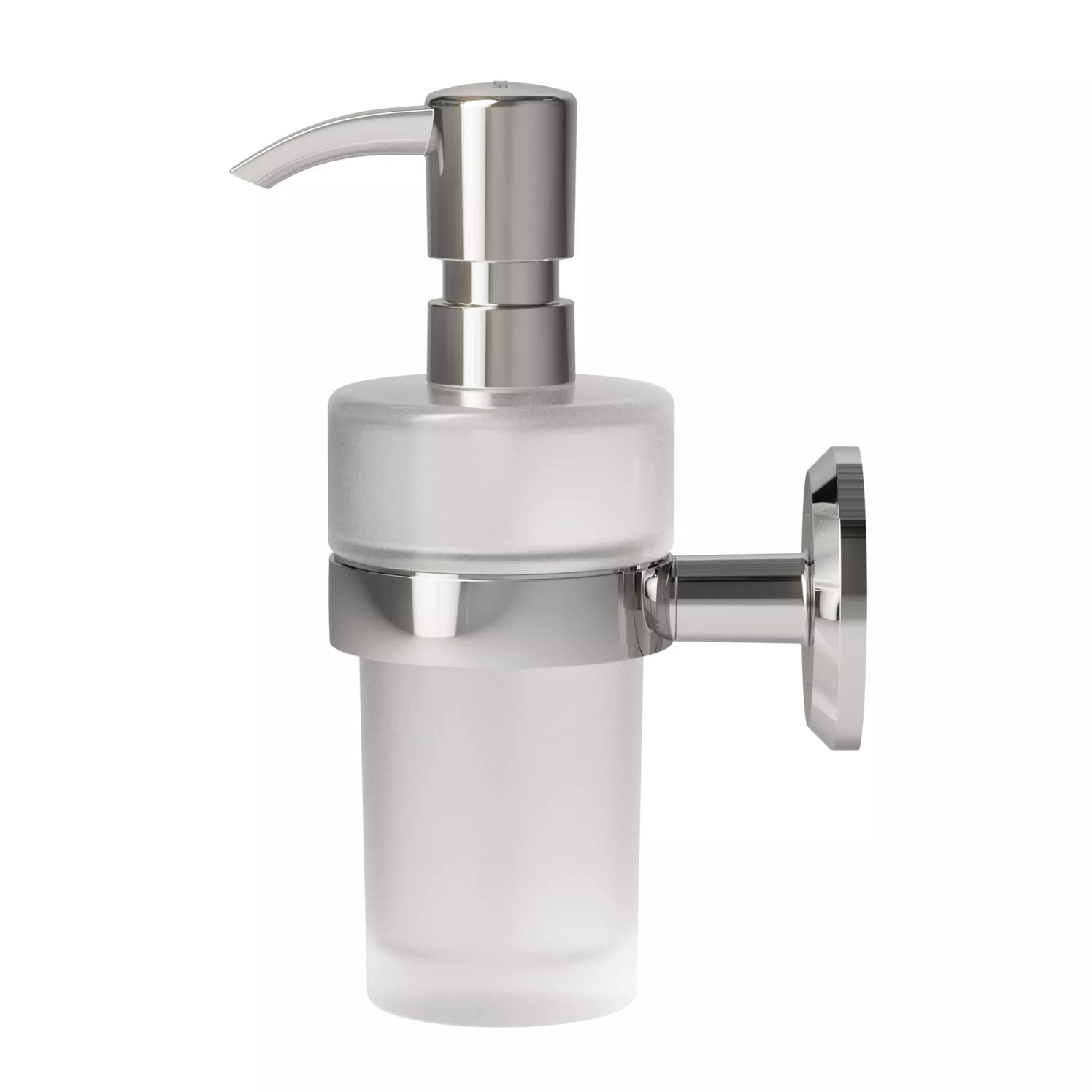 VIGOUR Seifenspender one Kunstglas weiss matt | ONSSPK