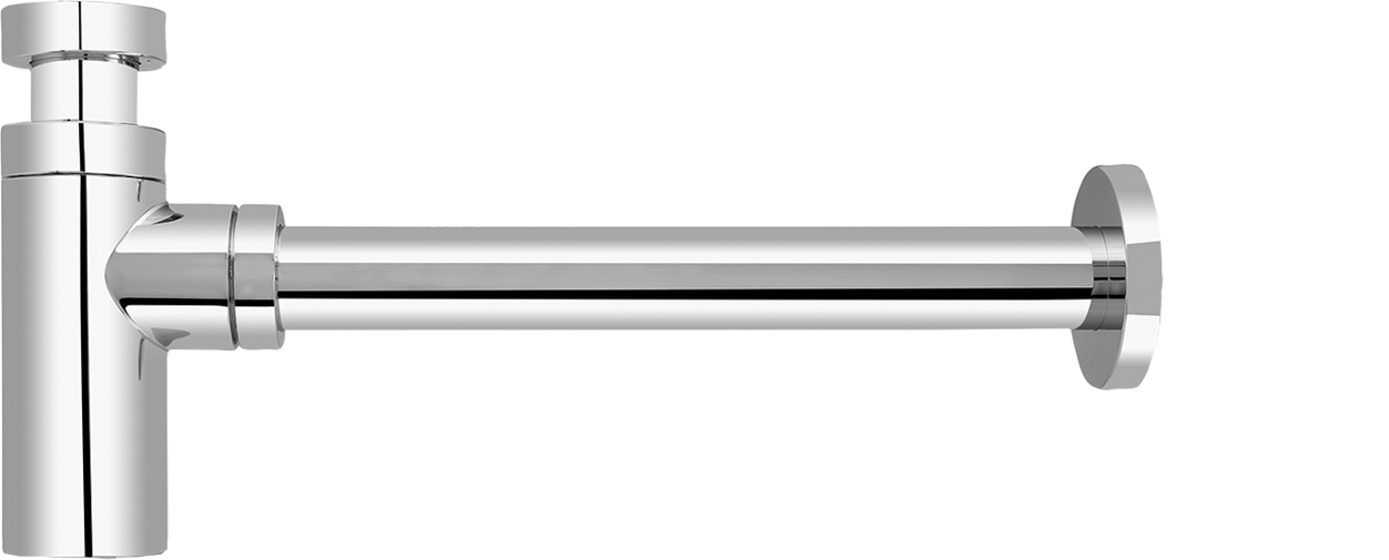 TRINNITY Design Tassensiphon 1 1/4" ABS verchromt | TRDTSA