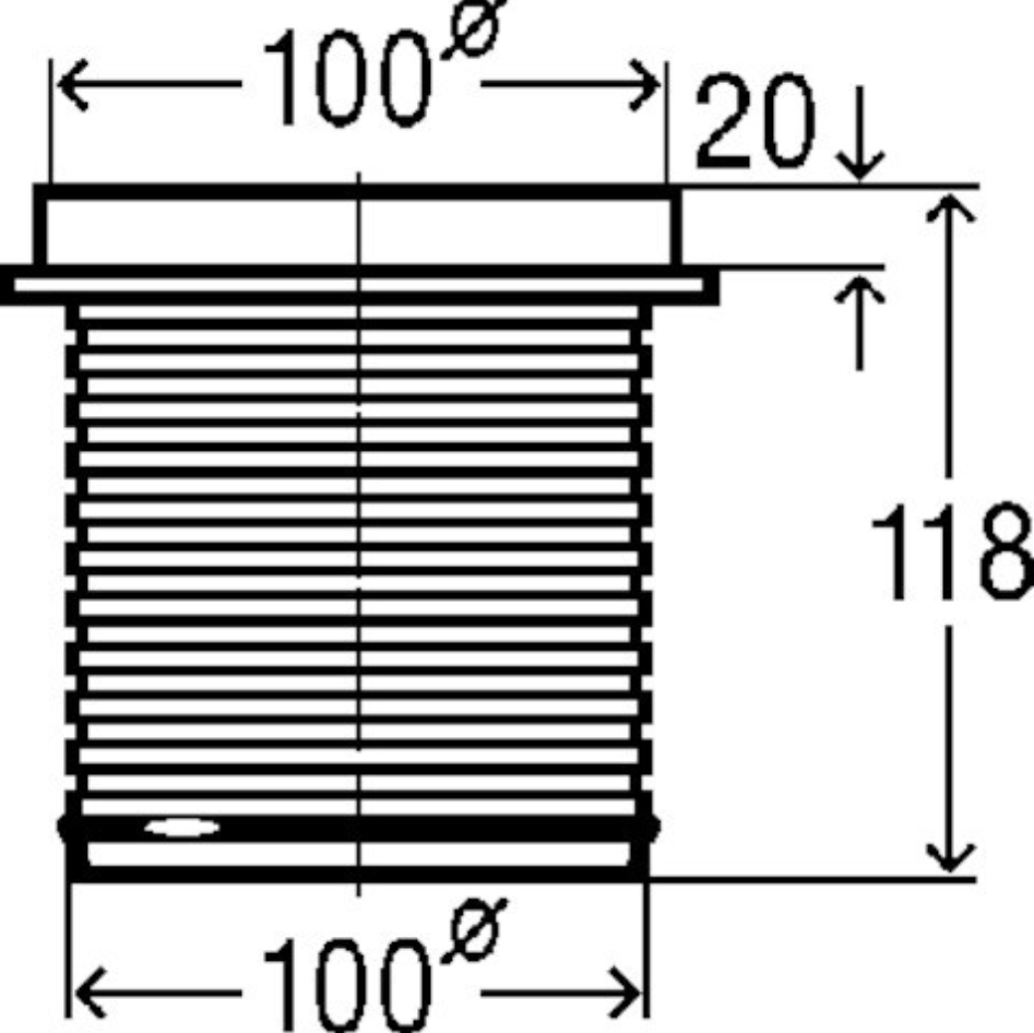 Viega Hoehenausgleichsstueck Advantix für Höhenausgleich von 40-95mm 4947 | 111496