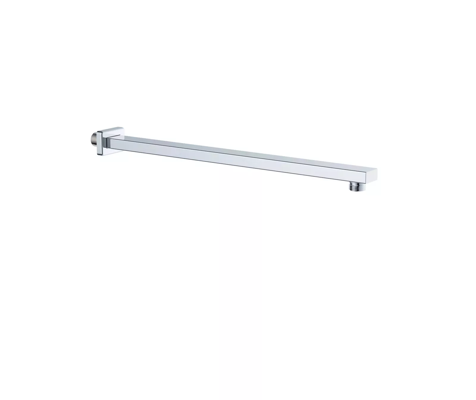 Vıgour Brausearm Wand, Rosette softedge, 450mm Metall, verchromt | VARM45E