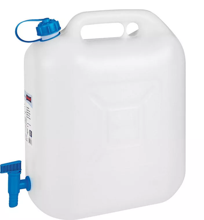 Hünersdorff Wasserkanister Eco Natur 22 Liter mit Ablasshahn 190x415x440mm | 817700