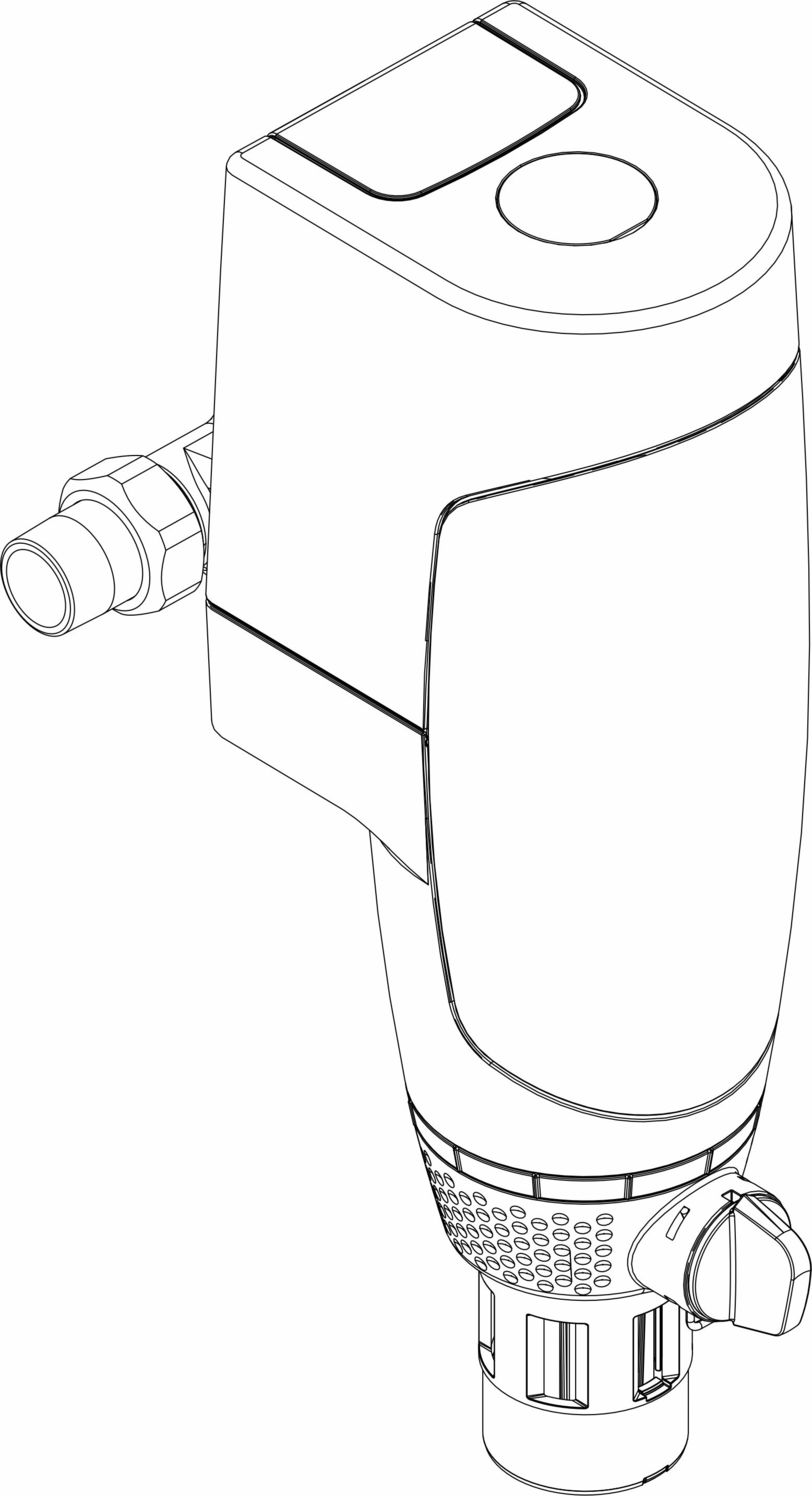 CONEL CLEAR PRO R 20 / 25 / 32 / 40 / 50 Rückspülfilter mit Manometer und Einbauflansch | CLEARPR