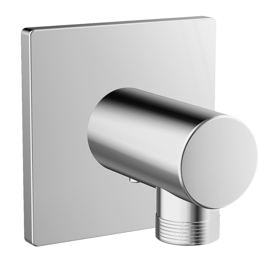 Hansa Wandanschlussbogen Hansadesigno NEU verchromt | 51180170