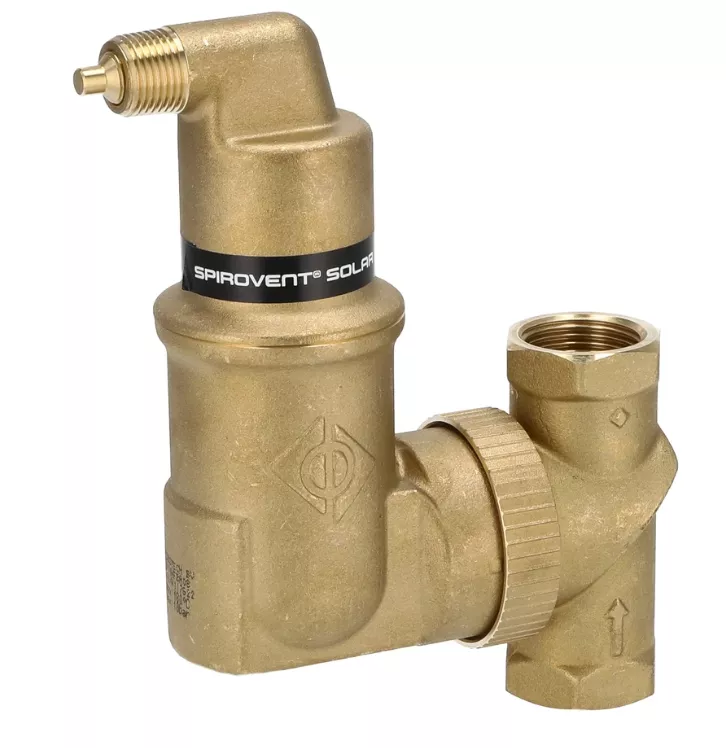 Spirotech SpiroVent Solar Luftabscheider 1" mit Autoclose | UA100WFBA08
