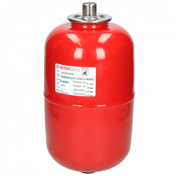 Varem Membran-Druckbehälter Öl Ausdehnungsgefäß 18 Liter 3/4" AG ölbeständig