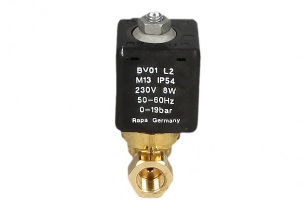 Rapa Ölmagnetventil BV01 L2 1/8", M13 230 V, 50-60 Hz 8W für Giersch Brenner
